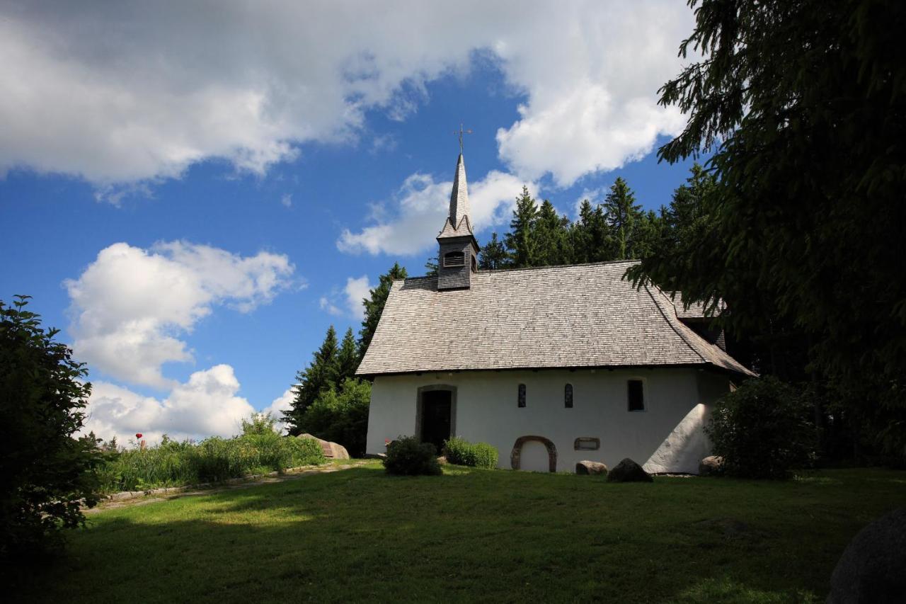 Hoehengasthaus Kolmenhof An Der Donauquelle 푸르트완겐 외부 사진